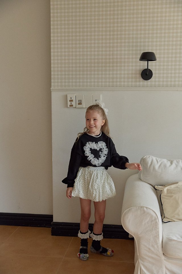 Berry Berry - Korean Children Fashion - #fashionkids - Cozy Heart Sweatshirt - 4