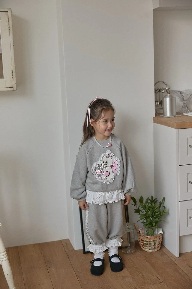 Berry Berry - Korean Children Fashion - #kidsstore - Keku Bear Set - 7