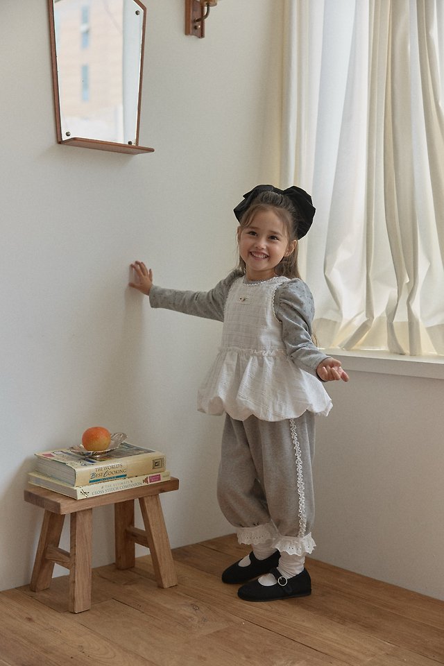 Berry Berry - Korean Children Fashion - #kidsshorts - Mu Balloon Sleeveless Top - 4