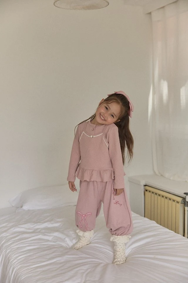 Berry Berry - Korean Children Fashion - #kidzfashiontrend - Cottage Jogger Pants - 9