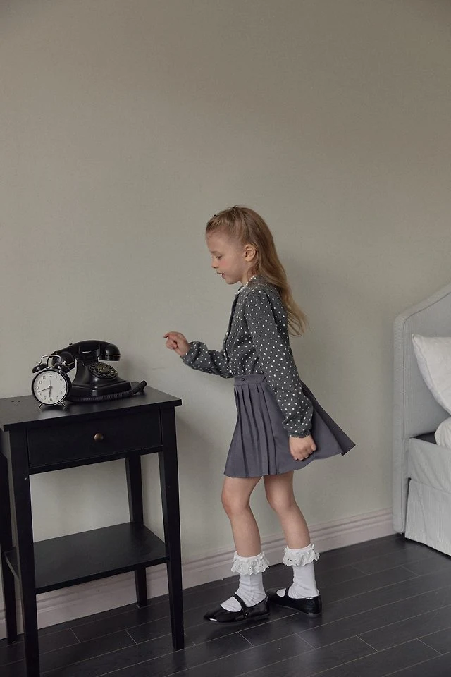 Berry Berry - Korean Children Fashion - #kidzfashiontrend - School Pleated Skirt - 6