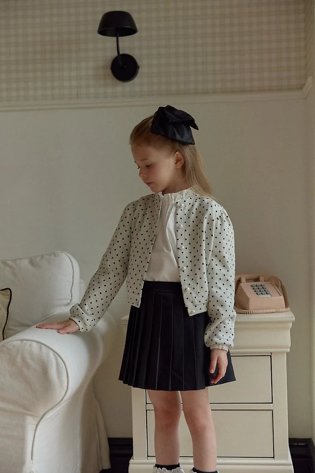 Berry Berry - Korean Children Fashion - #kidzfashiontrend - Open Tuck Blouse - 5