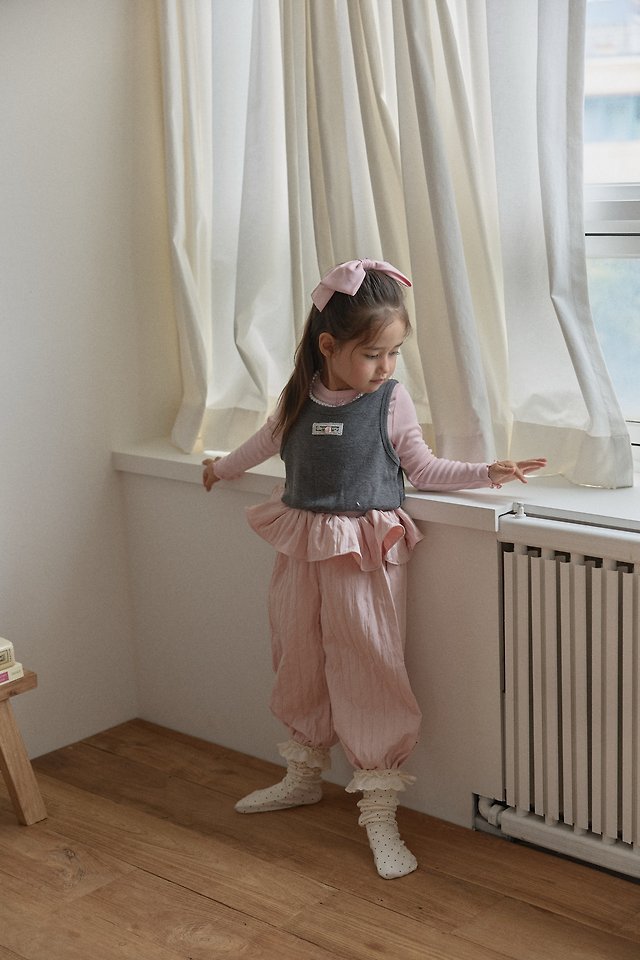 Berry Berry - Korean Children Fashion - #kidzfashiontrend - Kkukku Tee & Sleeveless Set - 3