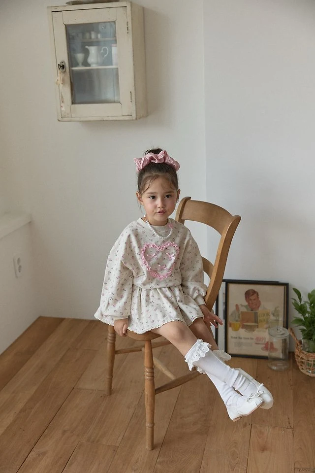 Berry Berry - Korean Children Fashion - #kidzfashiontrend - London Flower Set - 12