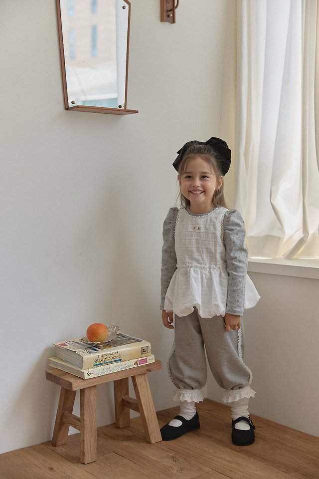 Berry Berry - Korean Children Fashion - #kidzfashiontrend - Mu Balloon Sleeveless Top - 5
