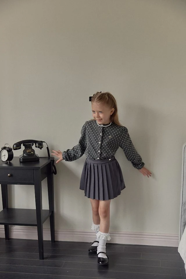 Berry Berry - Korean Children Fashion - #littlefashionista - School Pleated Skirt - 8