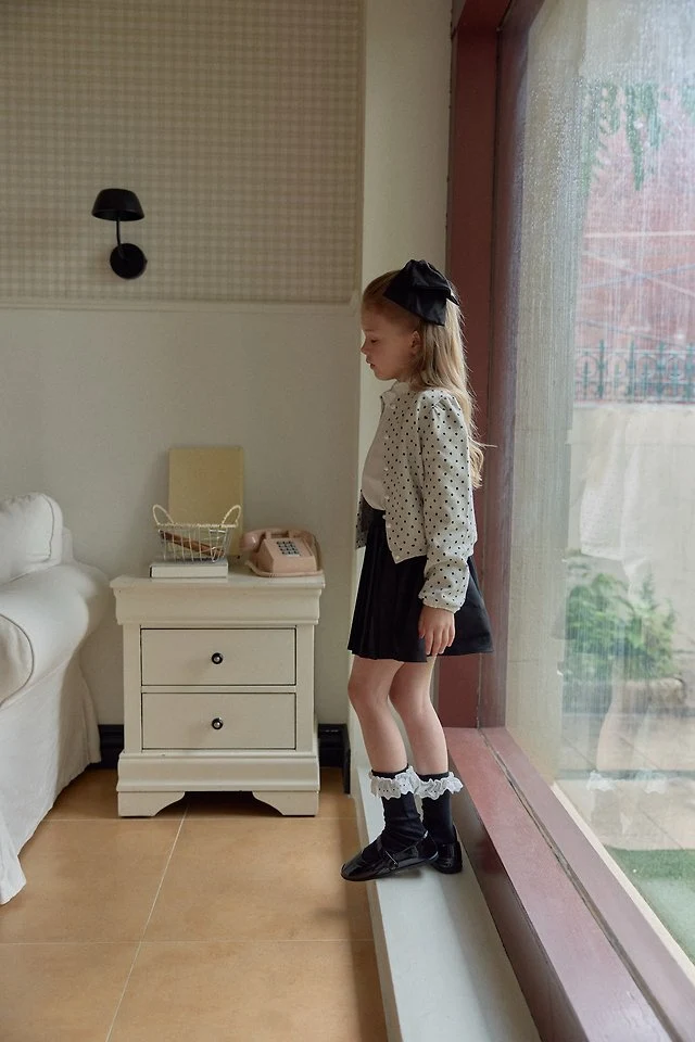 Berry Berry - Korean Children Fashion - #littlefashionista - Open Tuck Blouse - 7