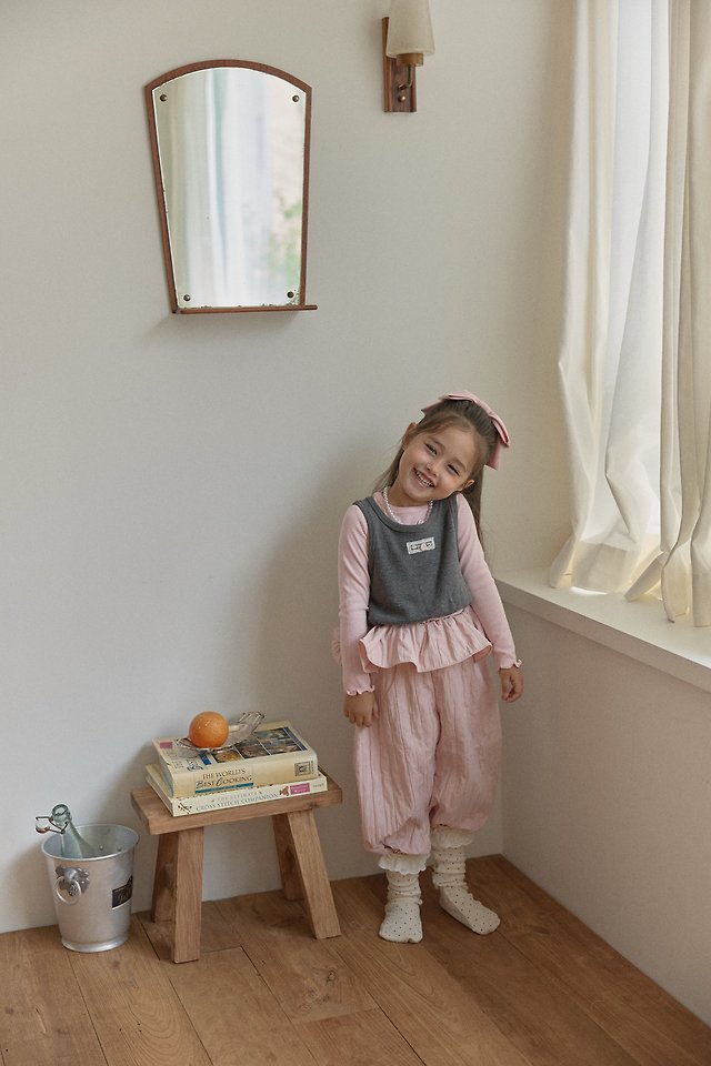 Berry Berry - Korean Children Fashion - #littlefashionista - Kkukku Tee & Sleeveless Set - 5