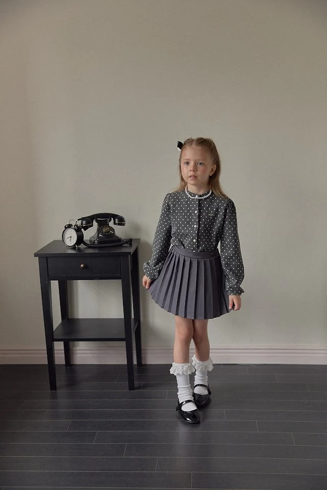 Berry Berry - Korean Children Fashion - #magicofchildhood - School Pleated Skirt - 9