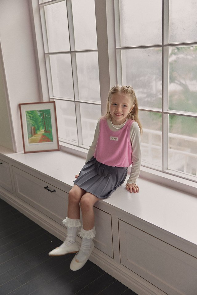 Berry Berry - Korean Children Fashion - #magicofchildhood - Kkukku Tee & Sleeveless Set - 6
