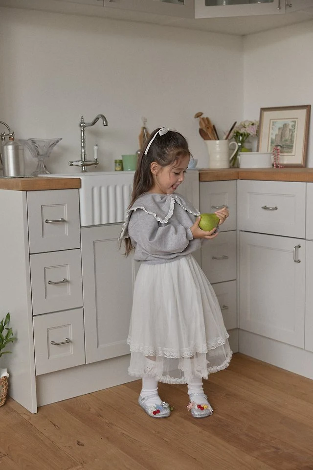 Berry Berry - Korean Children Fashion - #magicofchildhood - Cape Sweatshirt
