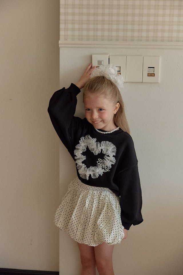 Berry Berry - Korean Children Fashion - #magicofchildhood - Cozy Heart Sweatshirt - 9