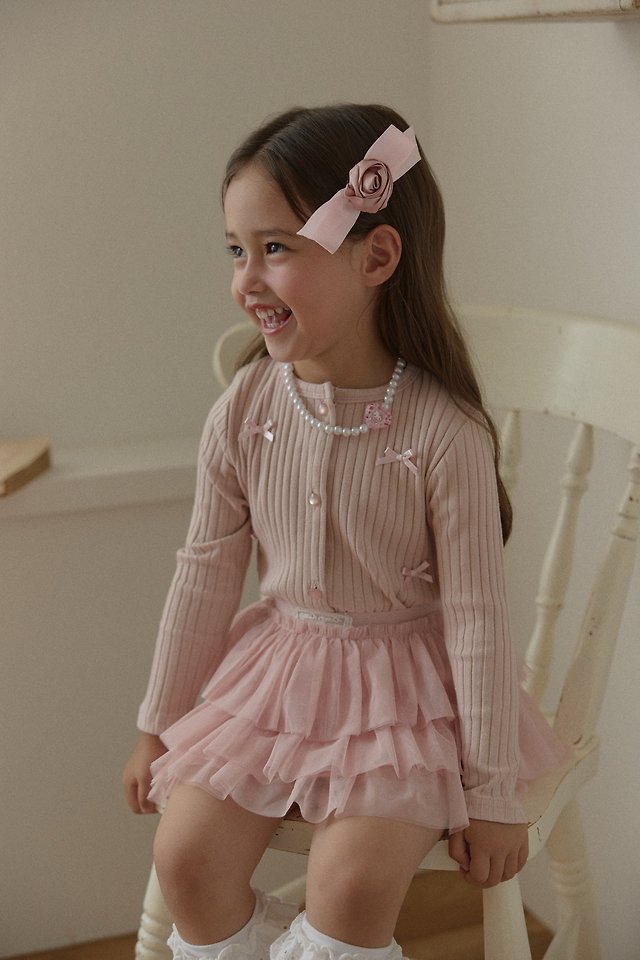 Berry Berry - Korean Children Fashion - #magicofchildhood - Autumn Tiered Skirt - 4