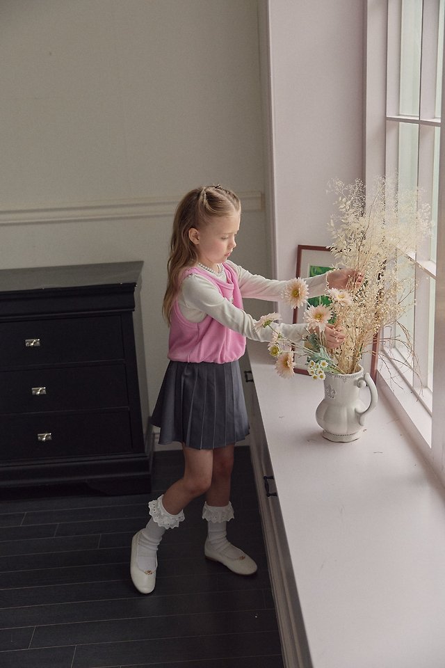Berry Berry - Korean Children Fashion - #minifashionista - Kkukku Tee & Sleeveless Set - 7