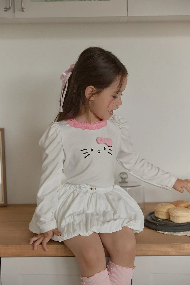 Berry Berry - Korean Children Fashion - #minifashionista - Kitty Tee