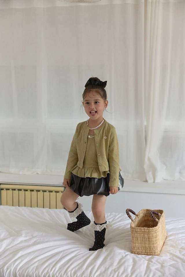 Berry Berry - Korean Children Fashion - #minifashionista - Kkukku Cardigan Set - 12