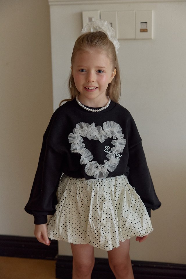 Berry Berry - Korean Children Fashion - #minifashionista - Cozy Heart Sweatshirt - 10