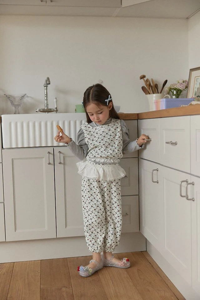 Berry Berry - Korean Children Fashion - #stylishchildhood - Romi Waffle Set - 3
