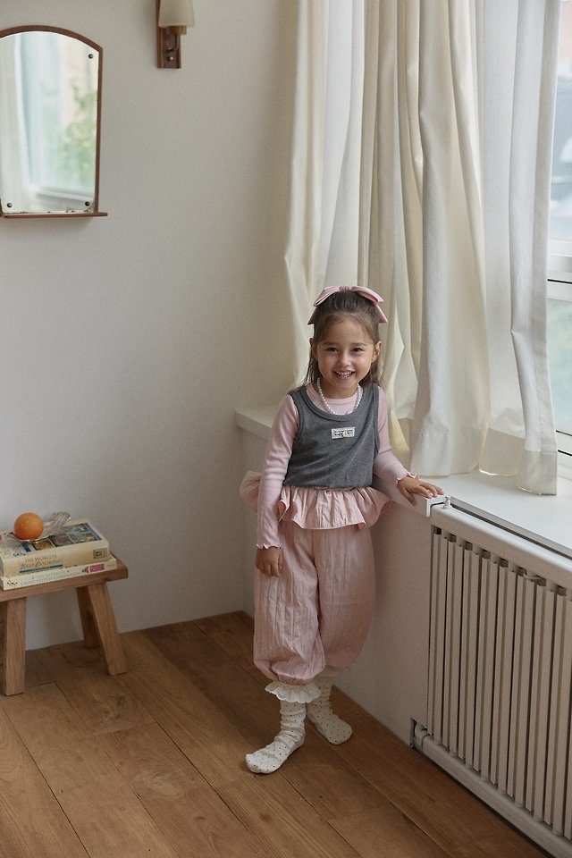 Berry Berry - Korean Children Fashion - #todddlerfashion - Kkukku Tee & Sleeveless Set - 9