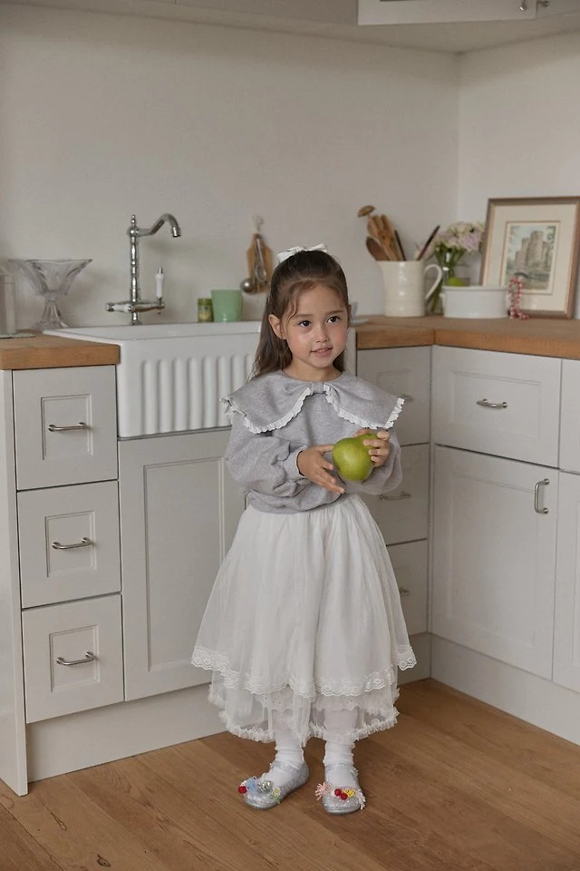Berry Berry - Korean Children Fashion - #prettylittlegirls - Cape Sweatshirt - 4