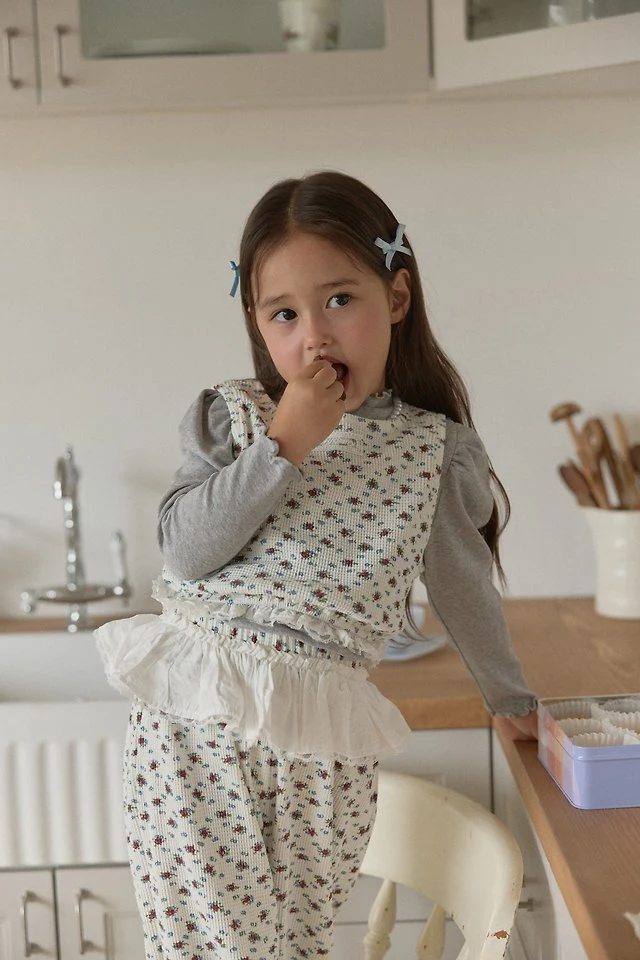 Berry Berry - Korean Children Fashion - #todddlerfashion - Romi Waffle Set