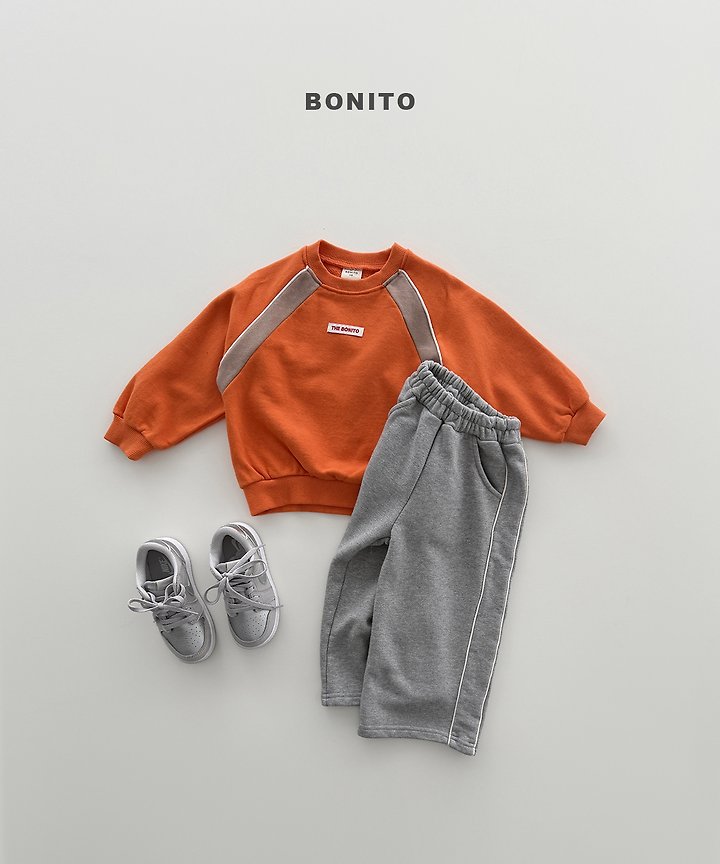 Bonito - Korean Children Fashion - #Kfashion4kids - Contrast Raglan Sweatshirt - 6