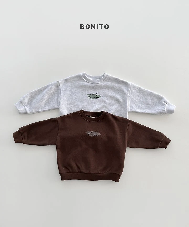 Bonito - Korean Children Fashion - #kidzfashiontrend - Moment Sweatshirt - 4