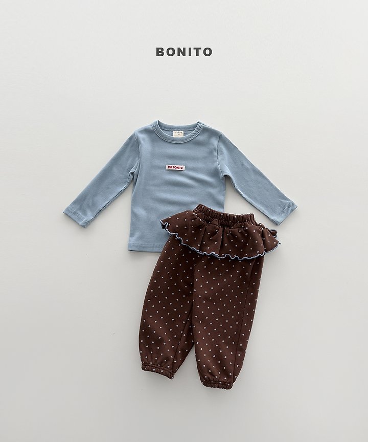 Bonito - Korean Children Fashion - #Kfashion4kids - Dot Frill Jogger Pants - 3