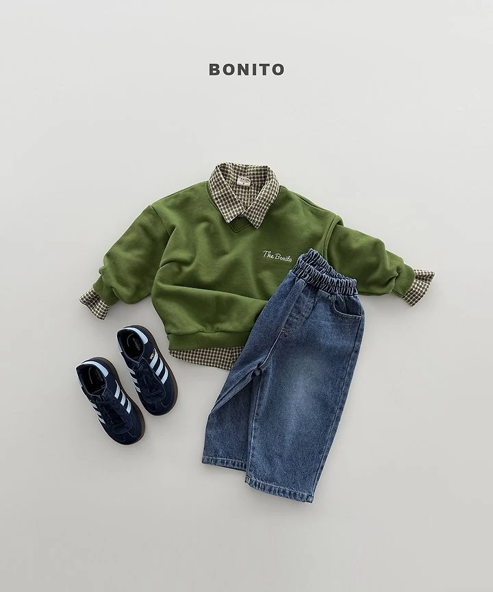 Bonito - Korean Children Fashion - #Kfashion4kids - Brushed Denim Pants - 11