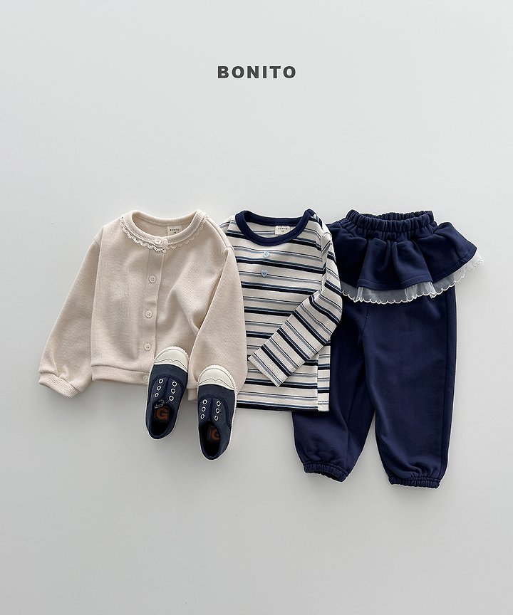 Bonito - Korean Children Fashion - #Kfashion4kids - Sharp Frill Jogger Pants - 11