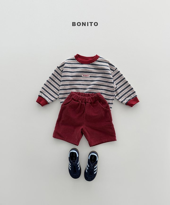 Bonito - Korean Children Fashion - #Kfashion4kids - Feeling Stripe Sweatshirt - 10