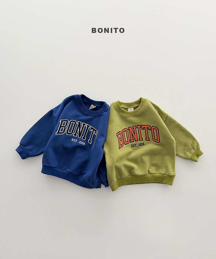 Bonito - Korean Children Fashion - #childofig - Patch Embroidery Sweatshirt - 3