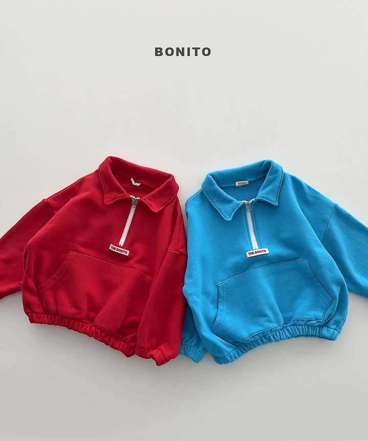Bonito - Korean Children Fashion - #prettylittlegirls - Collar Zip-Up Jacket - 4