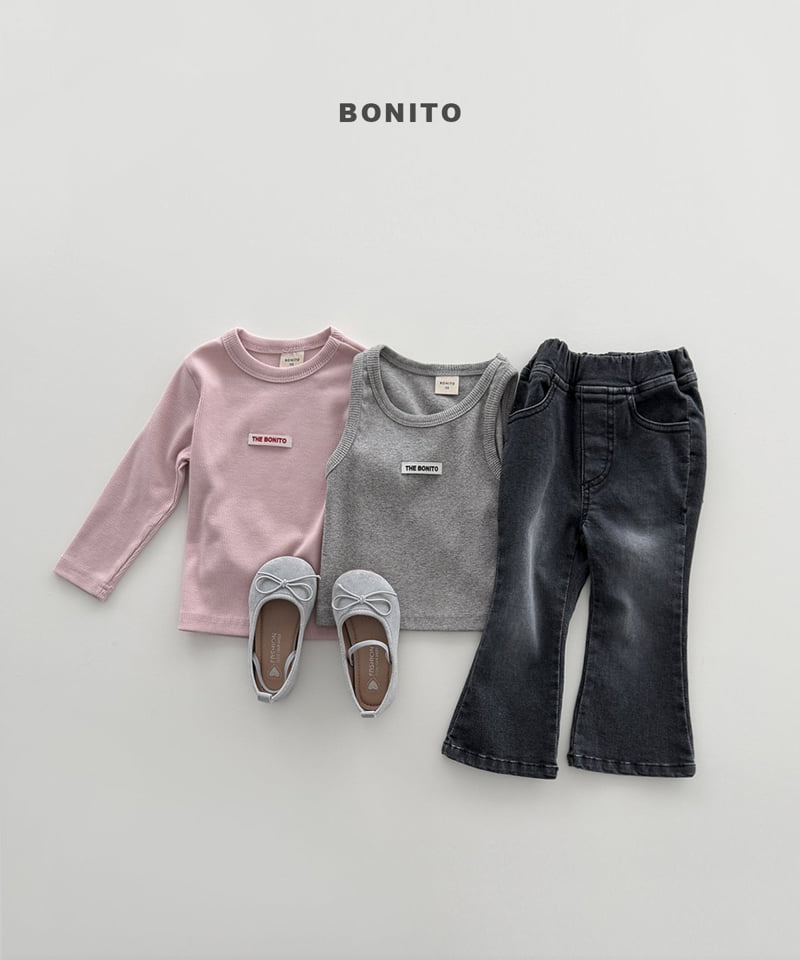 Bonito - Korean Children Fashion - #childofig - Bootcut Stretch Denim Pants - 7