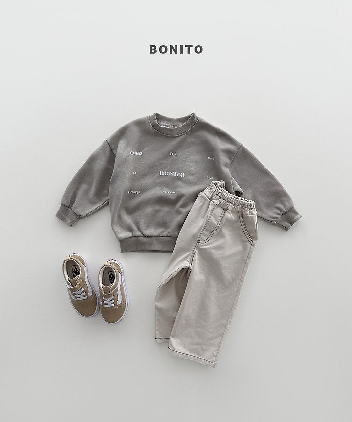 Bonito - Korean Children Fashion - #childofig - Pigment Sweatshirt - 12