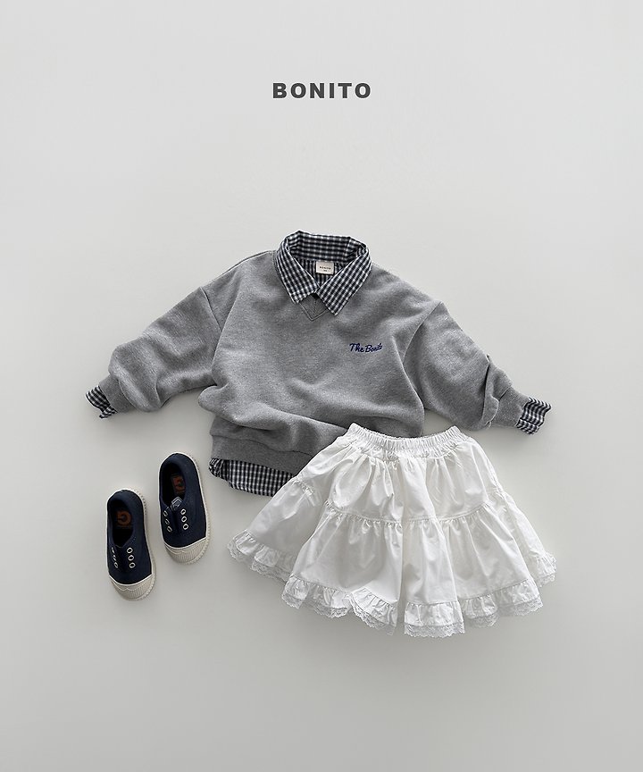 Bonito - Korean Children Fashion - #childrensboutique - V-Neck Sweatshirt - 7