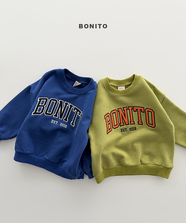 Bonito - Korean Children Fashion - #childofig - Patch Embroidery Sweatshirt - 4