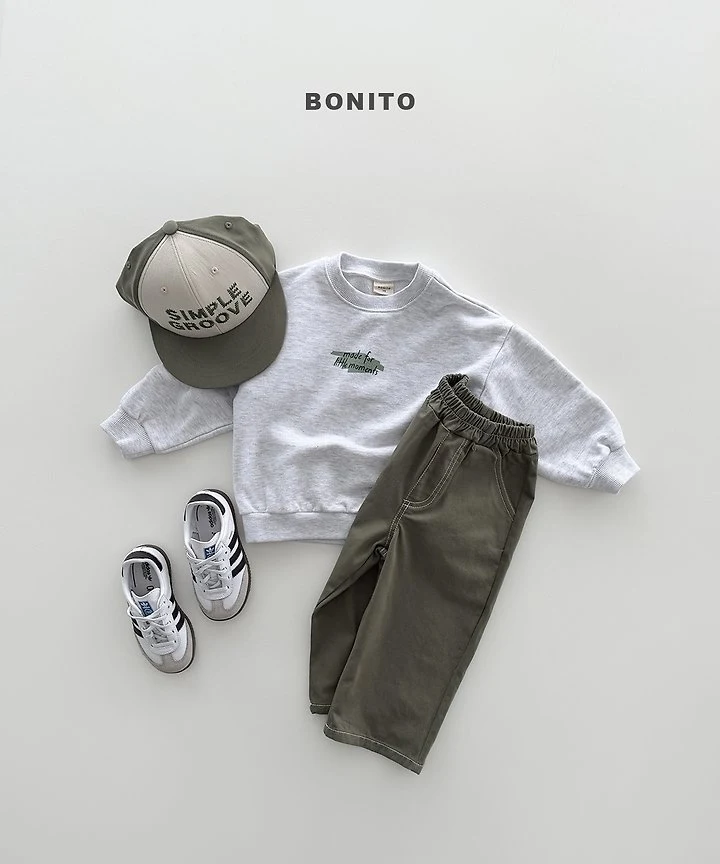 Bonito - Korean Children Fashion - #childrensboutique - Stitch Cotton Pants - 8