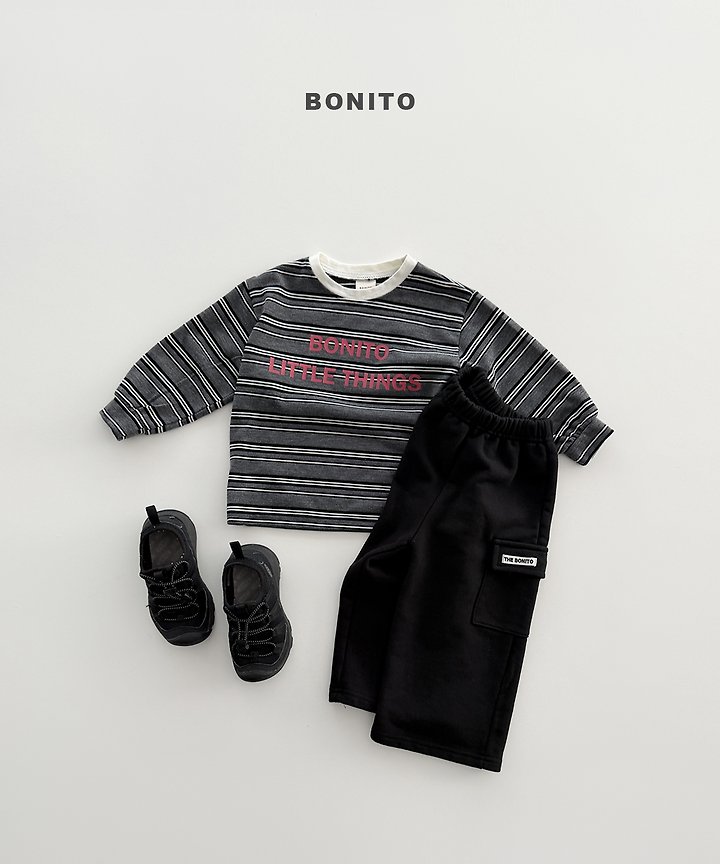 Bonito - Korean Children Fashion - #designkidswear - French Terry Cargo Pants - 9
