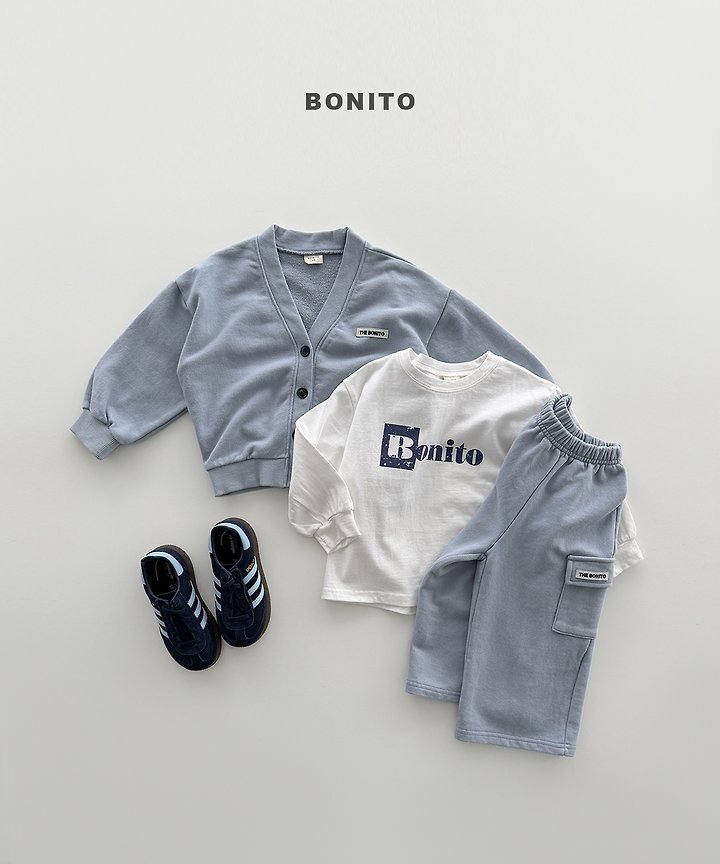 Bonito - Korean Children Fashion - #designkidswear - Cotton V-Neck Cardigan - 12