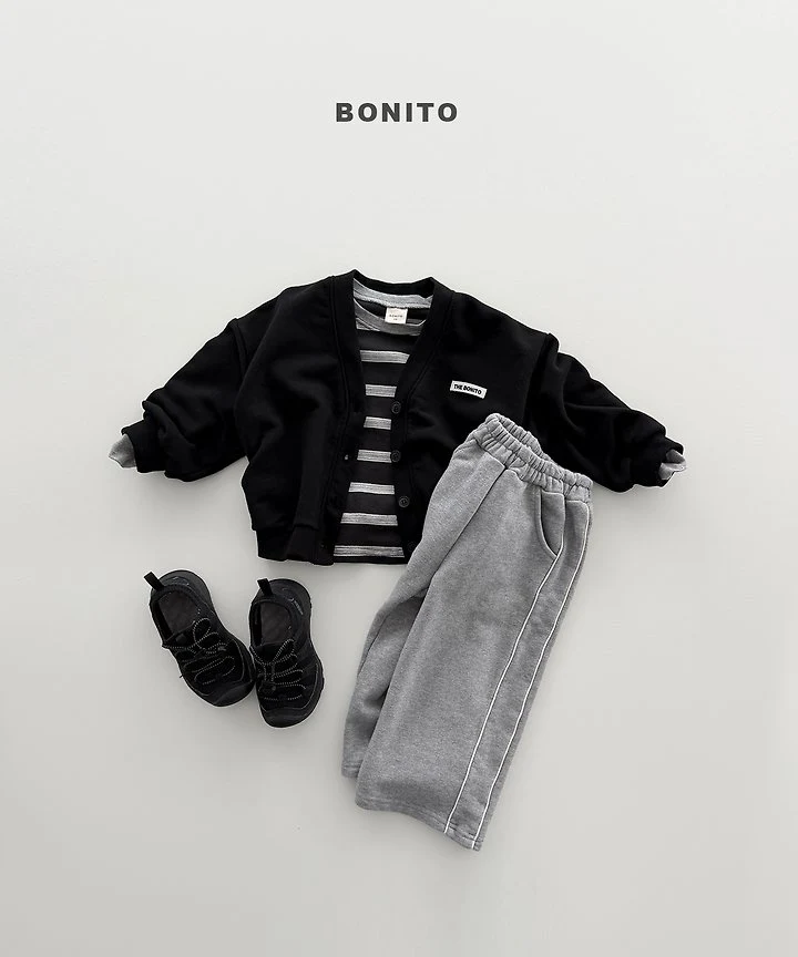 Bonito - Korean Children Fashion - #designkidswear - Haru Stripe Ribbed Tee - 11