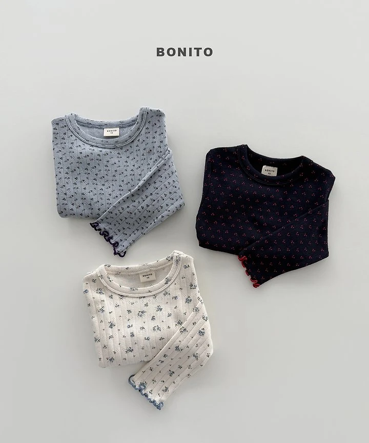 Bonito - Korean Children Fashion - #discoveringself - Eyelet Tee - 3