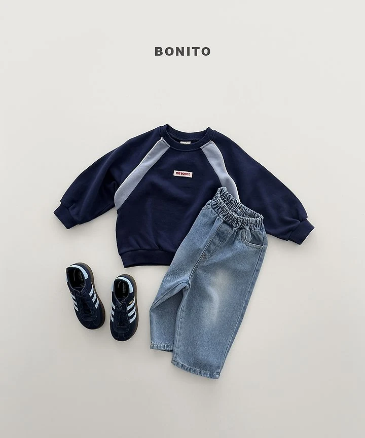 Bonito - Korean Children Fashion - #discoveringself - Brushed Denim Pants - 6