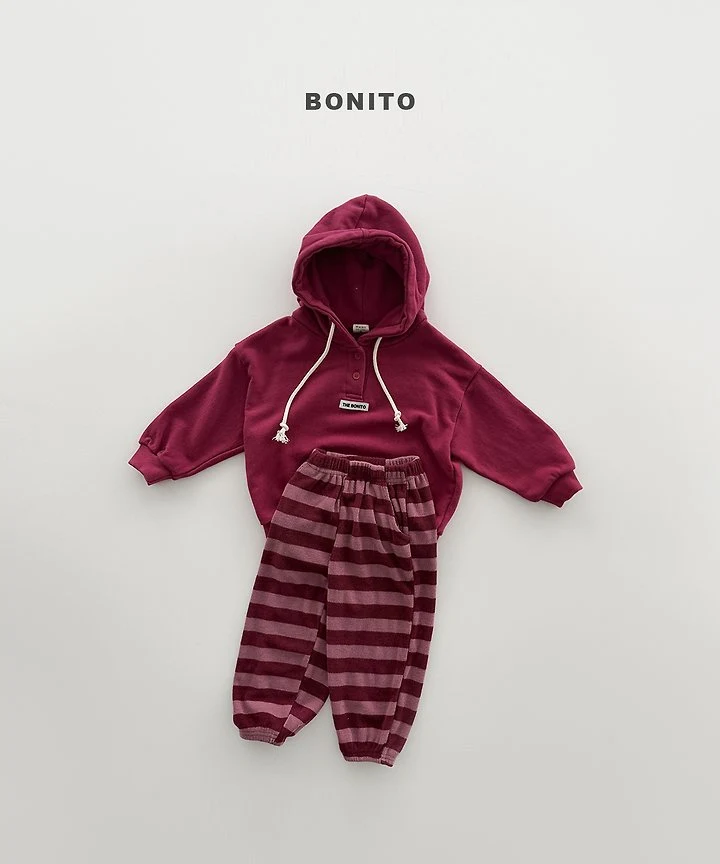 Bonito - Korean Children Fashion - #discoveringself - Henley Hoodie - 5
