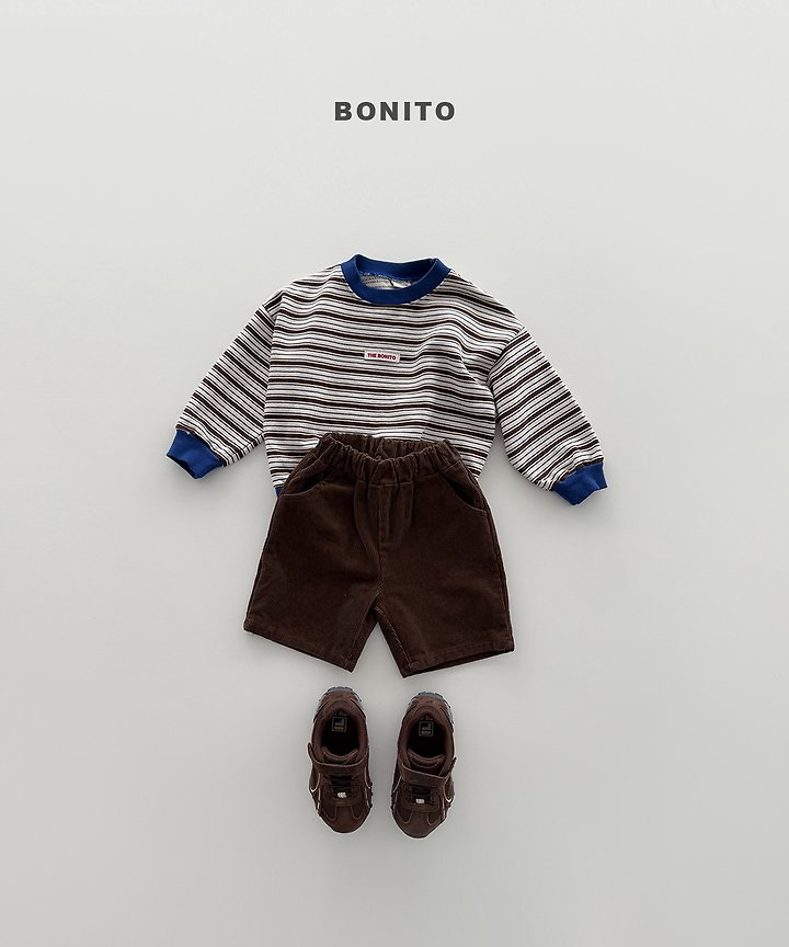 Bonito - Korean Children Fashion - #discoveringself - Feeling Stripe Sweatshirt - 5