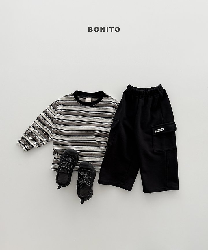 Bonito - Korean Children Fashion - #fashionkids - French Terry Cargo Pants - 11