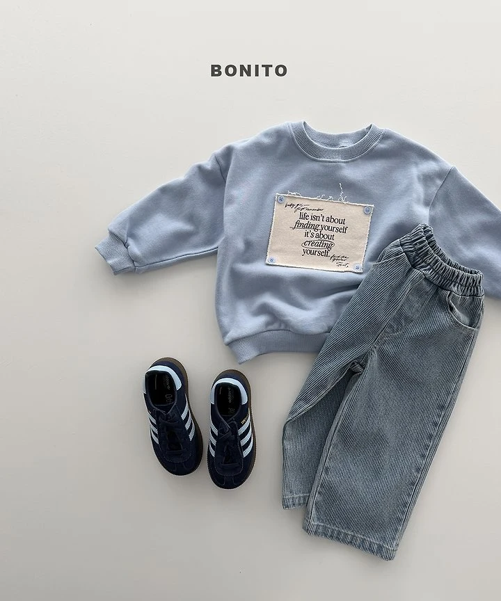 Bonito - Korean Children Fashion - #fashionkids - Remember Button Sweatshirt - 8