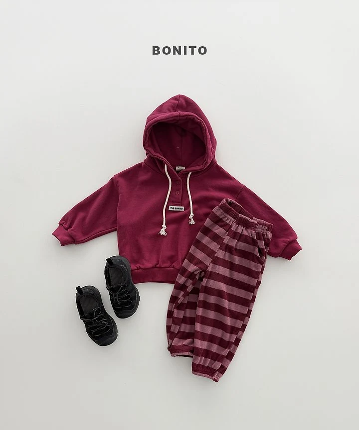 Bonito - Korean Children Fashion - #fashionkids - Henley Hoodie - 6