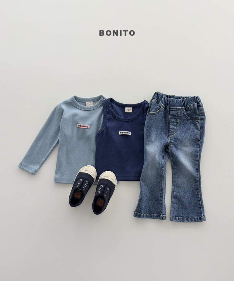 Bonito - Korean Children Fashion - #fashionkids - Bootcut Stretch Denim Pants - 11