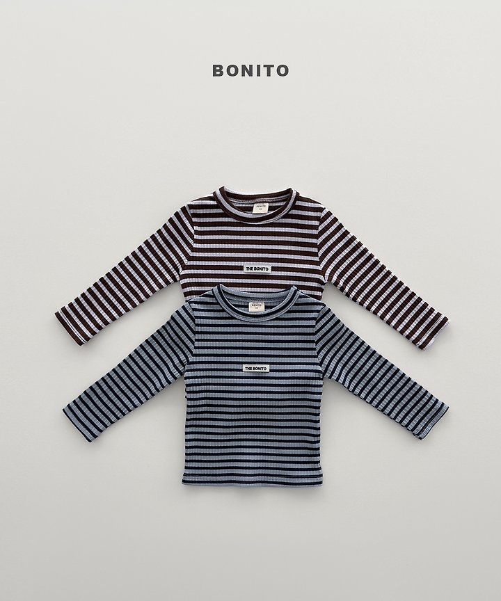 Bonito - Korean Children Fashion - #fashionkids - Sugar Ribbed Tee - 3